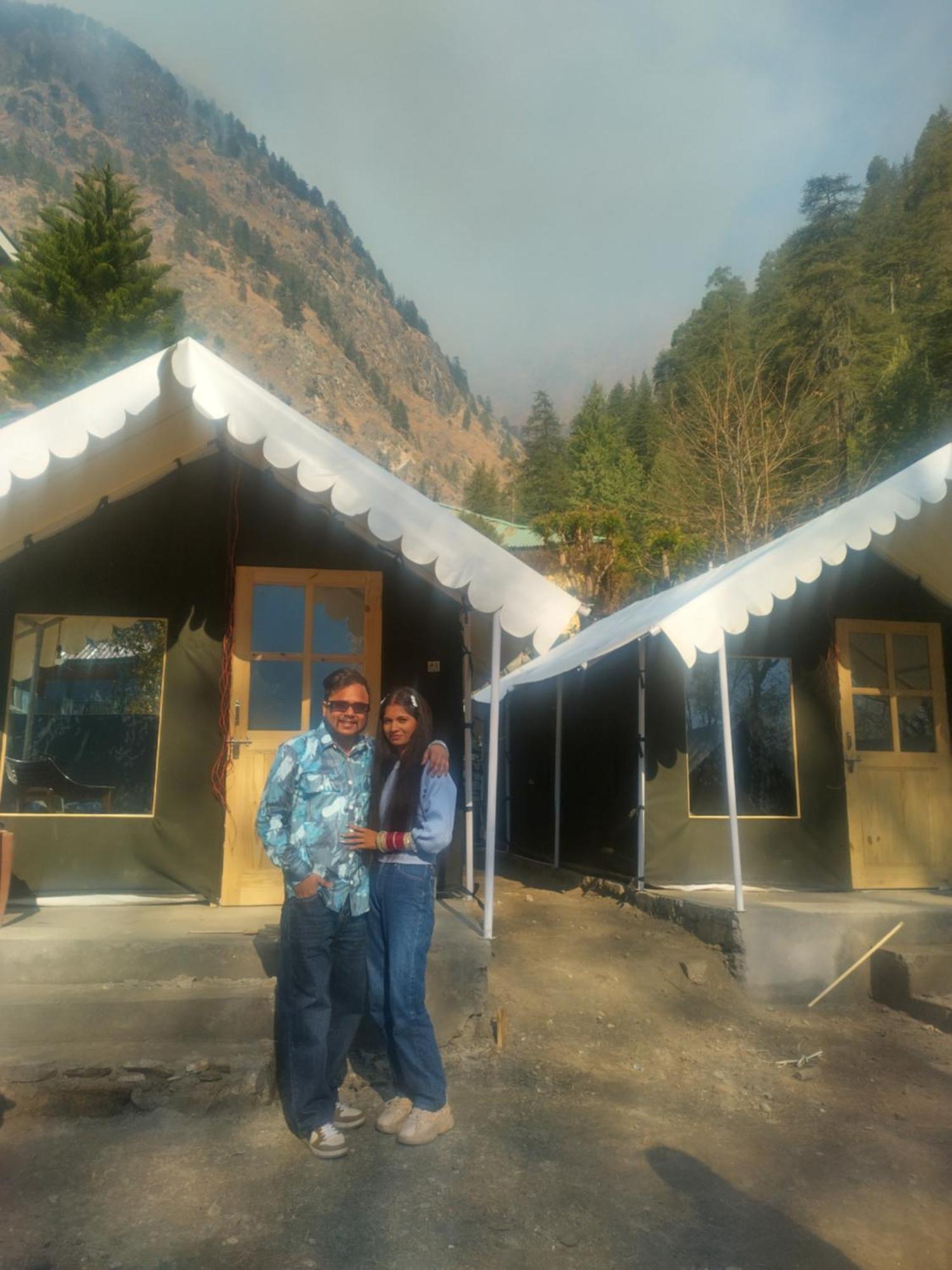Negi Hill View Camping &Caffe Kasol Kültér fotó